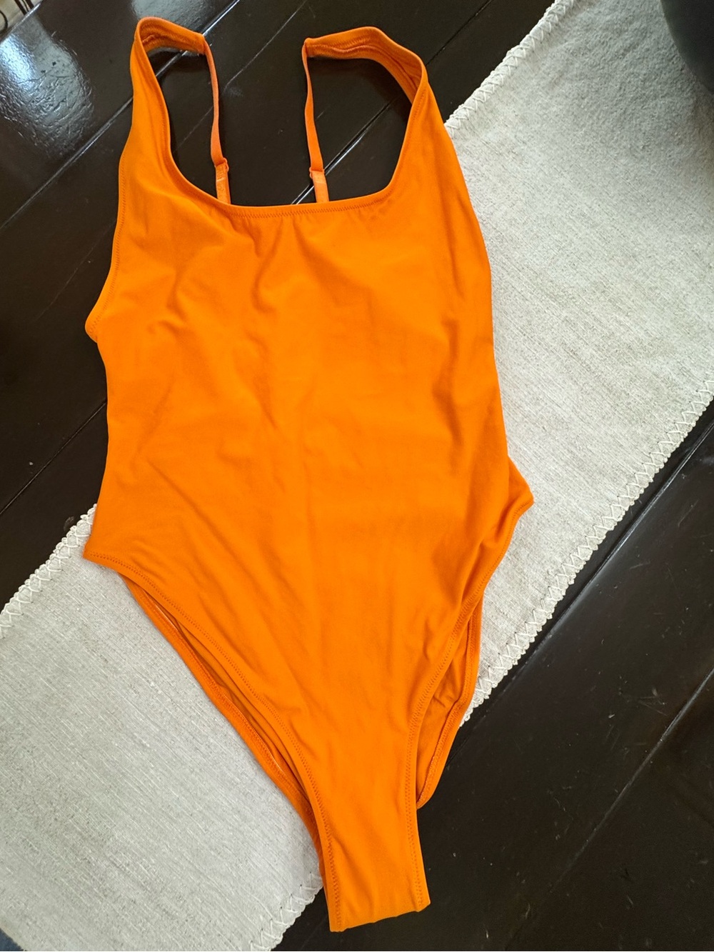 SKIMS Signature Swim Scoop Neck One Piece Swimsuit - Size L
